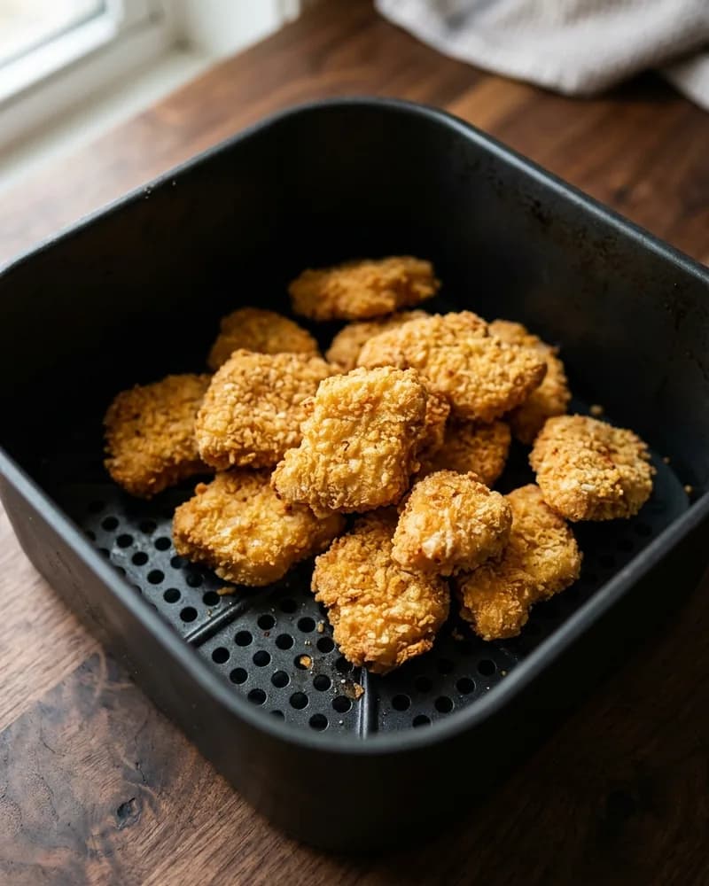 Nuggets caseros dorados