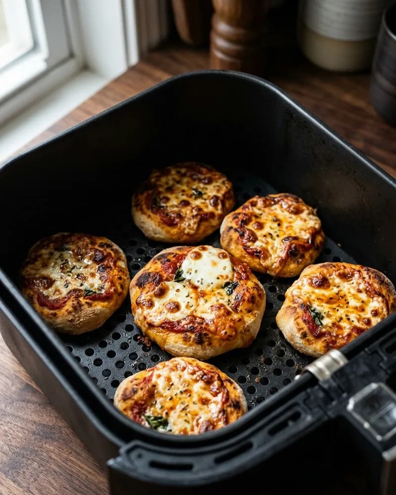 Pizzetas caseras con muzzarella